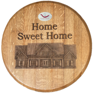 Home Sweet Home - Wine Barrel